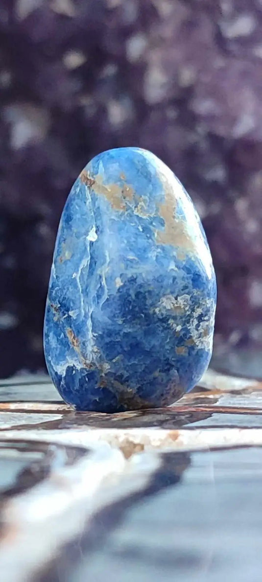 Sodalite du Brésil pierre roulée Grade A++++ Sodalite pierre roulée