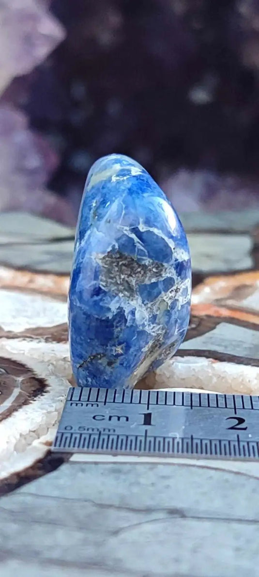 Sodalite du Brésil pierre roulée Grade A++++ Sodalite pierre roulée