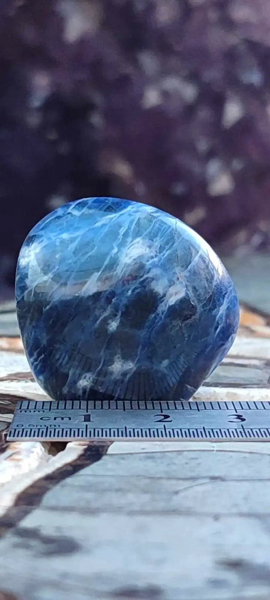 Sodalite du brésil pierre roulée Grade A++++ Sodalite pierre roulée