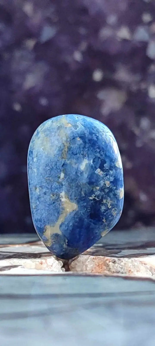Sodalite du Brésil pierre roulée Grade A++++ Sodalite pierre roulée