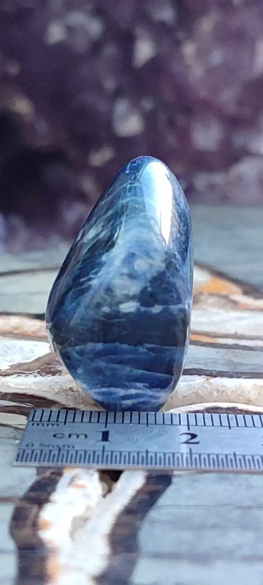 Sodalite du brésil pierre roulée Grade A++++ Sodalite pierre roulée