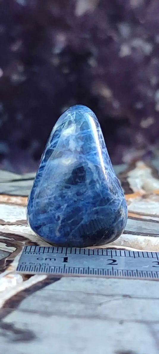 Sodalite du Brésil pierre roulée Grade A++++ Sodalite pierre roulée