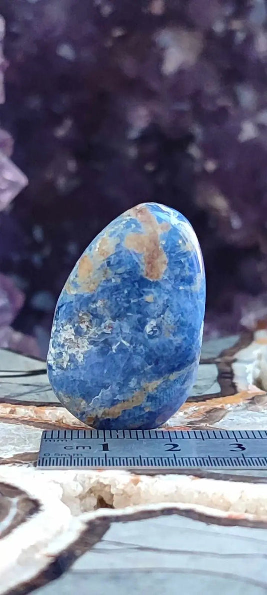 Sodalite du Brésil pierre roulée Grade A++++ Sodalite pierre roulée