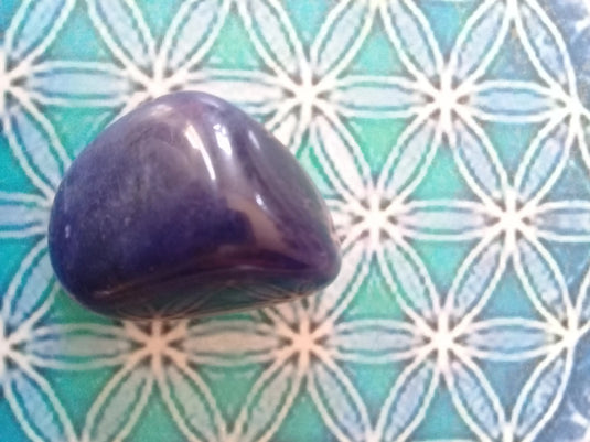 Sodalite pierre roulée Grade A ++++ Sodalite pierre roulée Dans la besace du p'tit Poucet...   