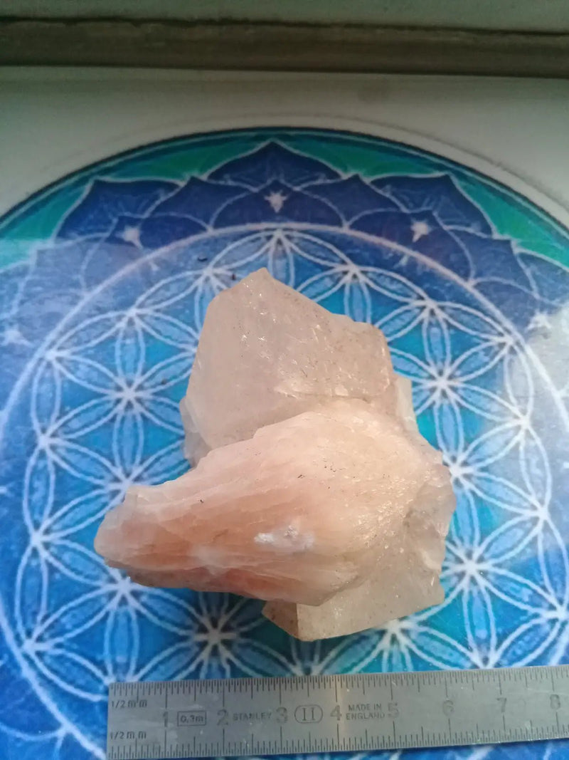 Load image into Gallery viewer, Stilbite brute sur Apohylite Grade A ++++ pièce de Collection Stilbite sur Apophyllite brute
