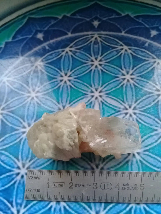 Stilbite et Apophyllite brute Grade A ++++ pièce de Collection Stilbite et Apophyllite brute