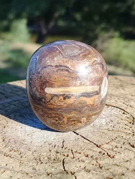 Stromatolite pierre roulée Grade A ++++ Stromatolite pierre roulée