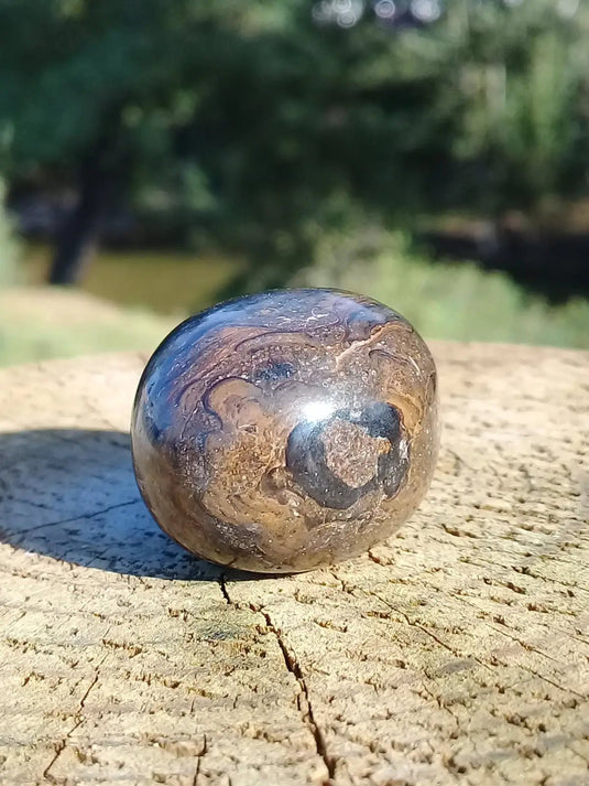 Stromatolite pierre roulée Grade A ++++ Stromatolite pierre roulée