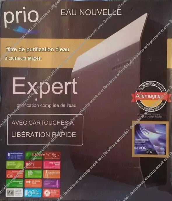 Système de filtration à cartouche de Shungite pour une eau parfaitement saine et pure Système de filtration Shungite