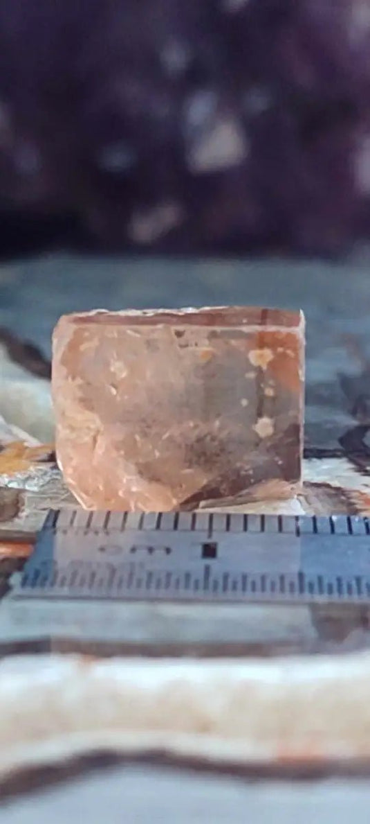 Topaze brune du Pakistan Cristal brut naturel Grade A++++ (Non traité) Topaze Impériale du Pakistan Cristal brute