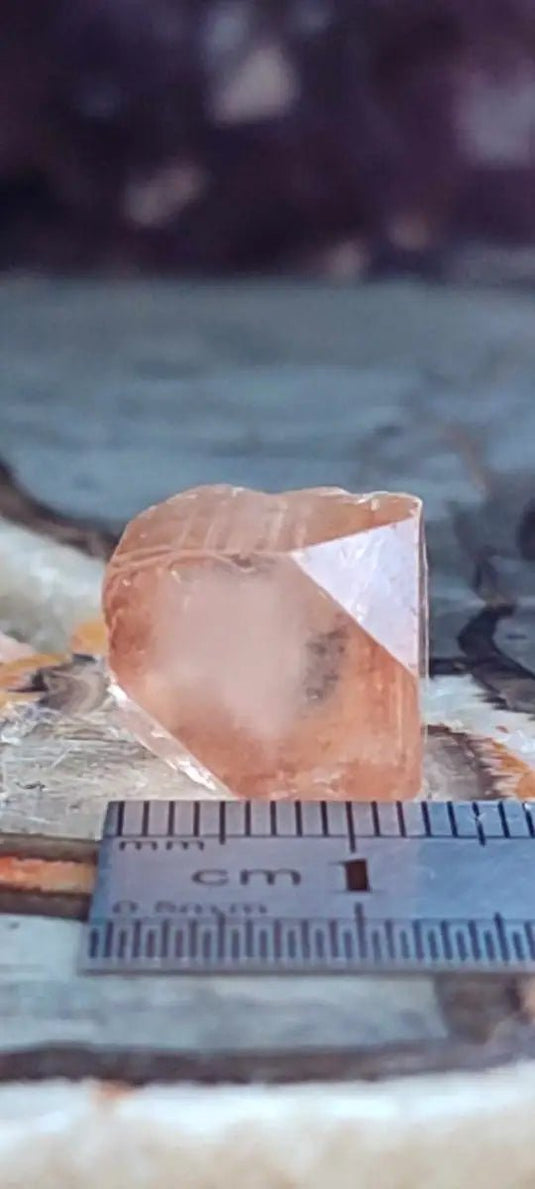 Topaze brune du Pakistan Cristal brut naturel Grade A++++ (Non traité) Topaze Impériale du Pakistan Cristal brut