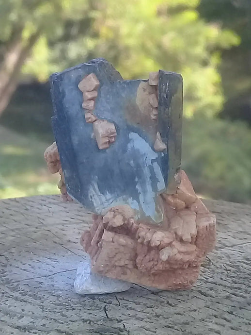 Tourmaline noire Schörl sur macle Grade A ++++ Tourmaline noire Schörl sur macle