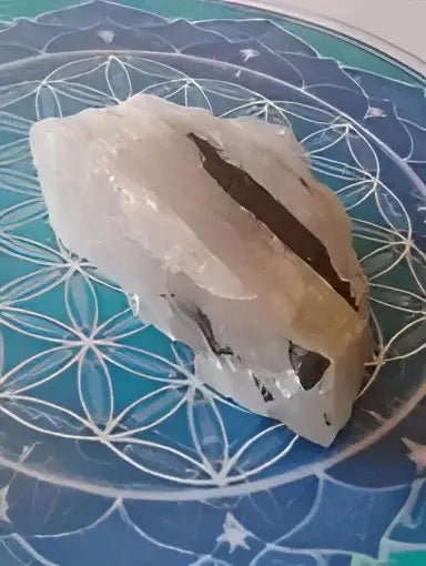 Tourmaline noire Schörl sur matrice de quartz Grade A ++++ Tourmaline noire Schörl sur matrice de quartz