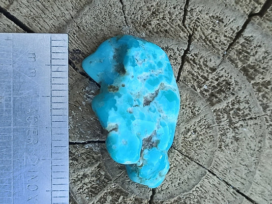 Turquoise VERITABLE d’Arizona pierre roulée Grade A++++ Turquoise d'Arizona Dans la besace du p'tit Poucet   