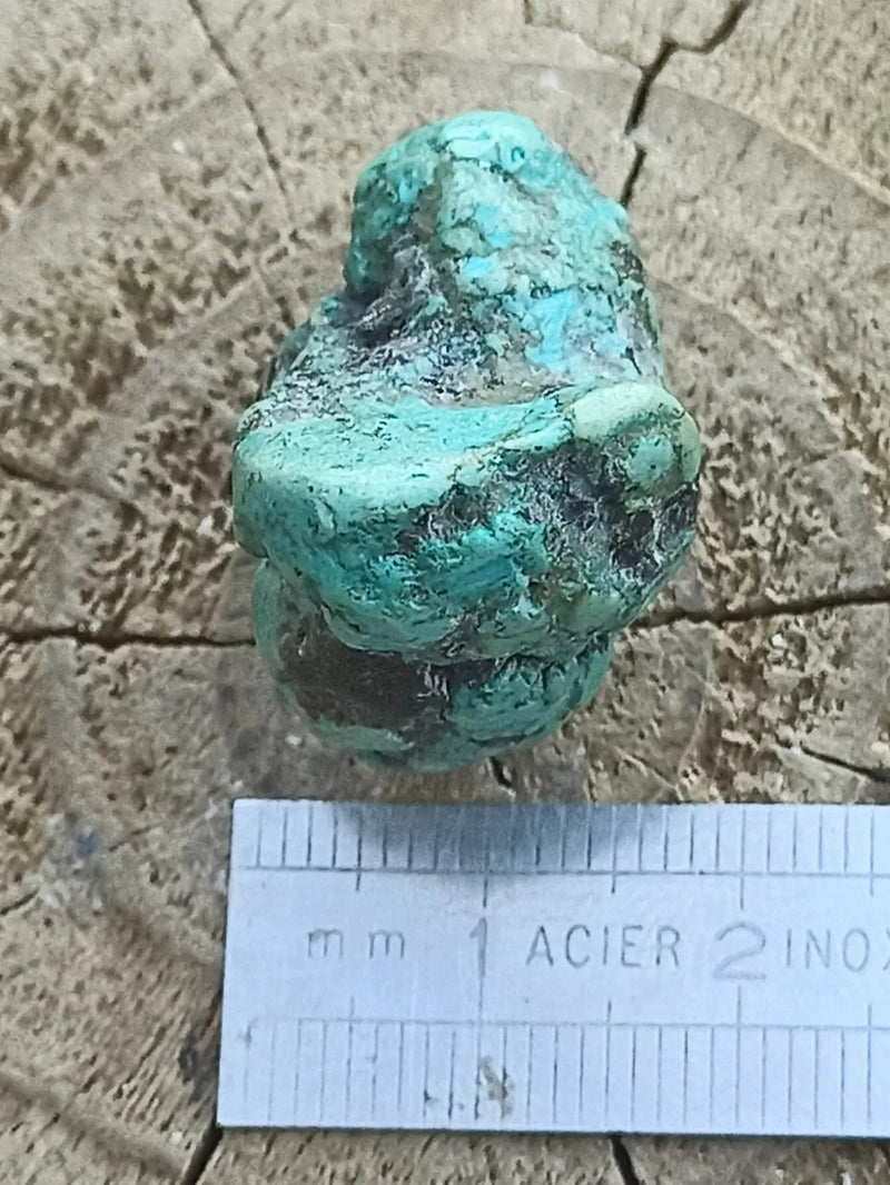 Cargue la imagen en el visor de la galería, Turquoise VERITABLE d’ARIZONA pierre roulée Grade A++++ Turquoise d&#39;Arizona Dans la besace du p&#39;tit Poucet   
