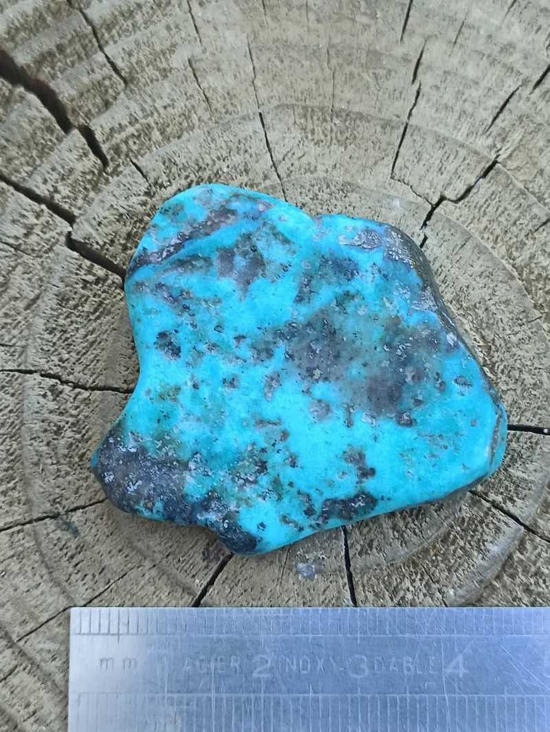 Load image into Gallery viewer, Turquoise VERITABLE d’Arizona pierre roulée Grade A++++ Turquoise d’Arizona
