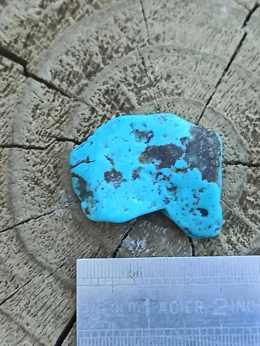 Turquoise VERITABLE d’Arizona pierre roulée Grade A++++ Turquoise d’Arizona