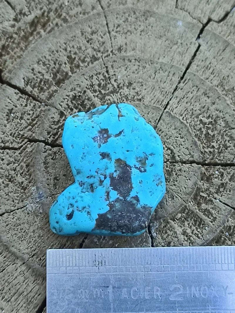 Load image into Gallery viewer, Turquoise VERITABLE d’Arizona pierre roulée Grade A++++ Turquoise d’Arizona
