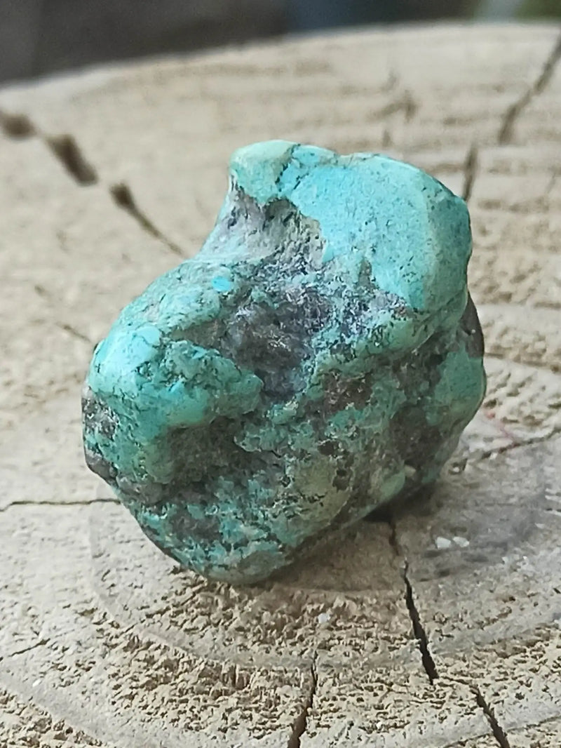Load image into Gallery viewer, Turquoise VERITABLE d’ARIZONA pierre roulée Grade A++++ Turquoise d&#39;Arizona Dans la besace du p&#39;tit Poucet   
