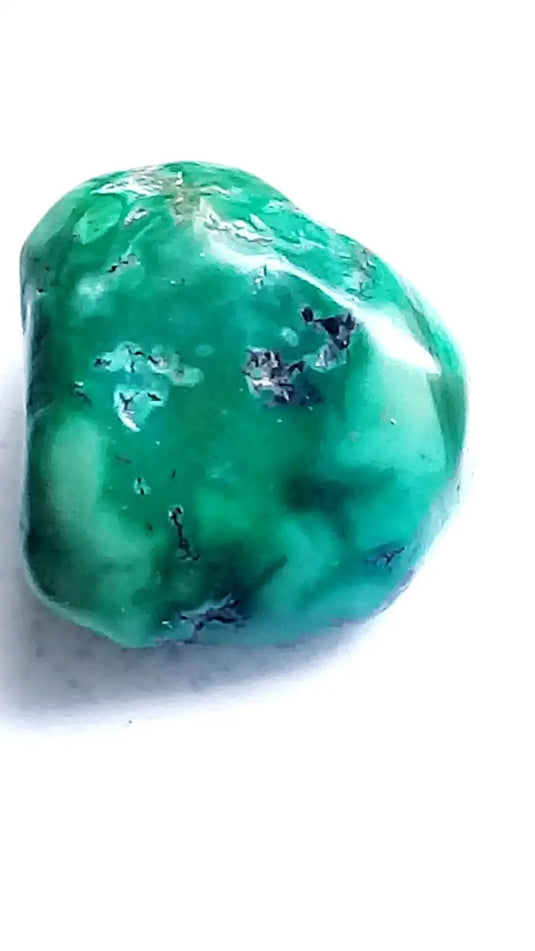 Turquoise VERITABLE du Mexique pierre roulée Grade A ++++ Turquoise du Mexique