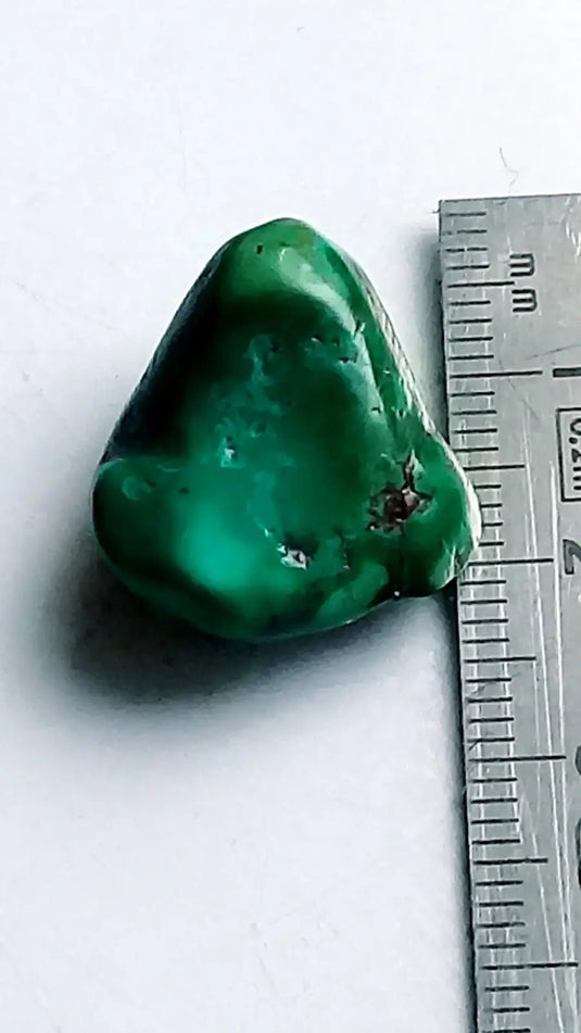 Turquoise VERITABLE du Mexique pierre roulée Grade A ++++ Turquoise du Mexique