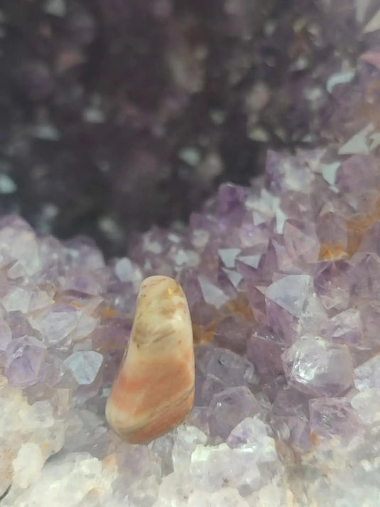 Vogésite des berges de la Salm Vosges France - Pierre roulée - Grade Prémium Vogésite pierre roulée