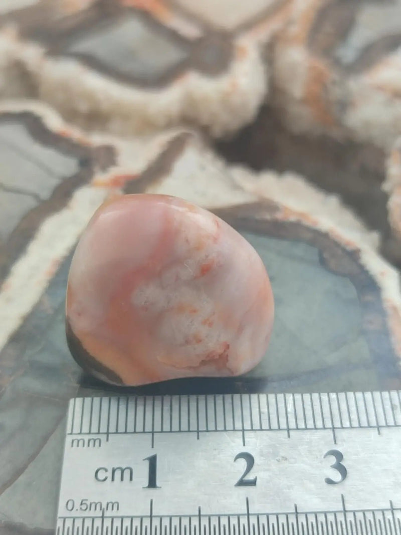 Load image into Gallery viewer, Vogésite des berges de la Salm Vosges France - Pierre roulée - Grade Prémium Vogésite pierre roulée
