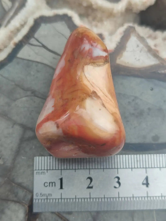 Vogésite des berges de la Salm Vosges France - Pierre roulée - Grade Prémium Vogésite pierre roulée