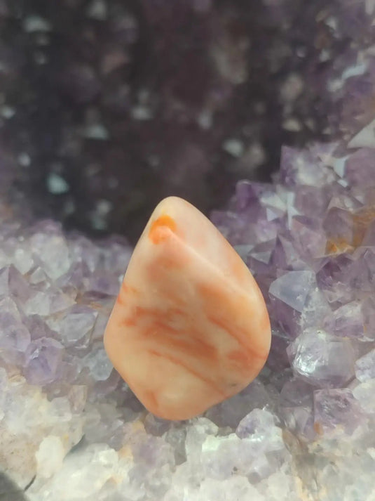 Vogésite des berges de la Salm Vosges France - Pierre roulée - Grade Prémium Vogésite pierre roulée