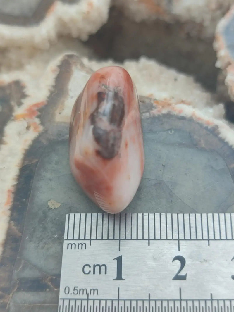 Load image into Gallery viewer, Vogésite des berges de la Salm Vosges France - Pierre roulée - Grade Prémium Vogésite pierre roulée
