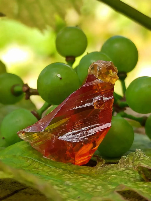 Zincite du Brésil pierre brute ’RARE’ Grade A++++ Zincite du Brésil pierre brute