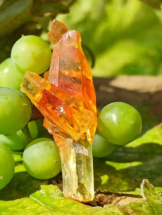 Zincite du Brésil pierre brute ’RARE’ Grade A++++ Zincite du Brésil pierre brute