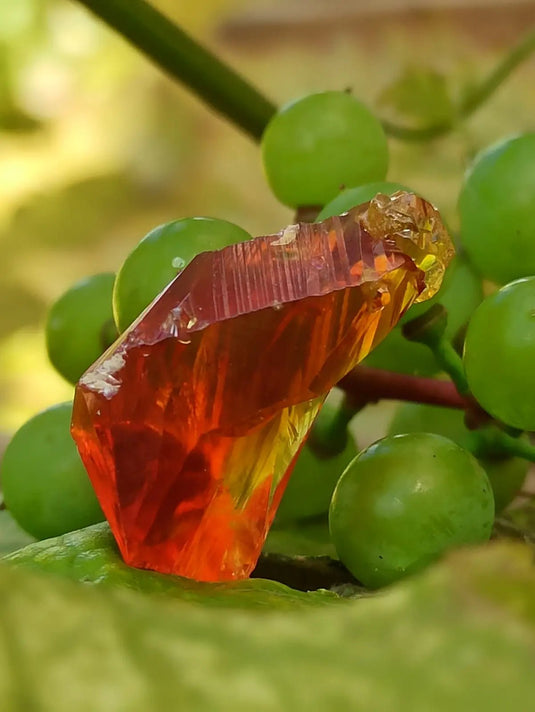 Zincite du Brésil pierre brute ’RARE’ Grade A++++ Zincite du Brésil pierre brute