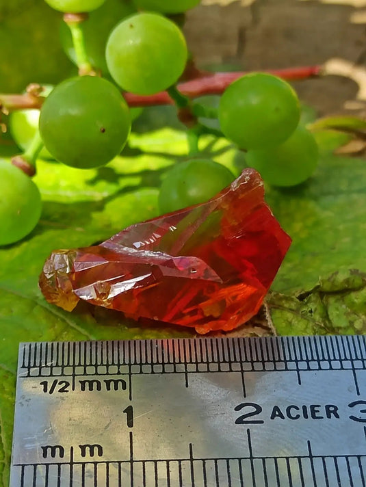 Zincite du Brésil pierre brute ’RARE’ Grade A++++ Zincite du Brésil pierre brute