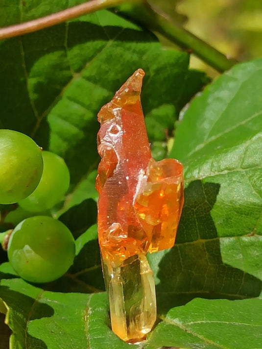 Zincite du Brésil pierre brute ’RARE’ Grade A++++ Zincite du Brésil pierre brute