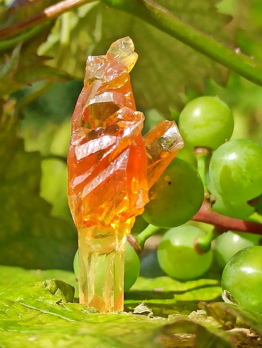 Zincite du Brésil pierre brute ’RARE’ Grade A++++ Zincite du Brésil pierre brute